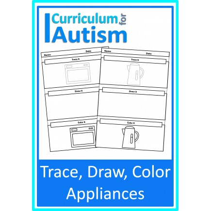 Trace, Draw, Color Appliances